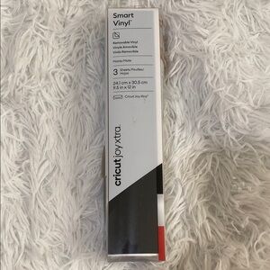 Cricut Smart Vinyl - Black White Red